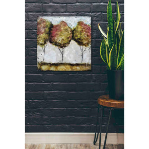 'A Fall Stroll' by Britt Hallowell, Canvas Wall Art,26 x 26