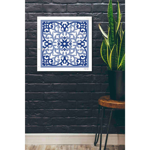 Image of 'Blue Tile V' by Cindy Jacobs, Giclee Canvas Wall Art