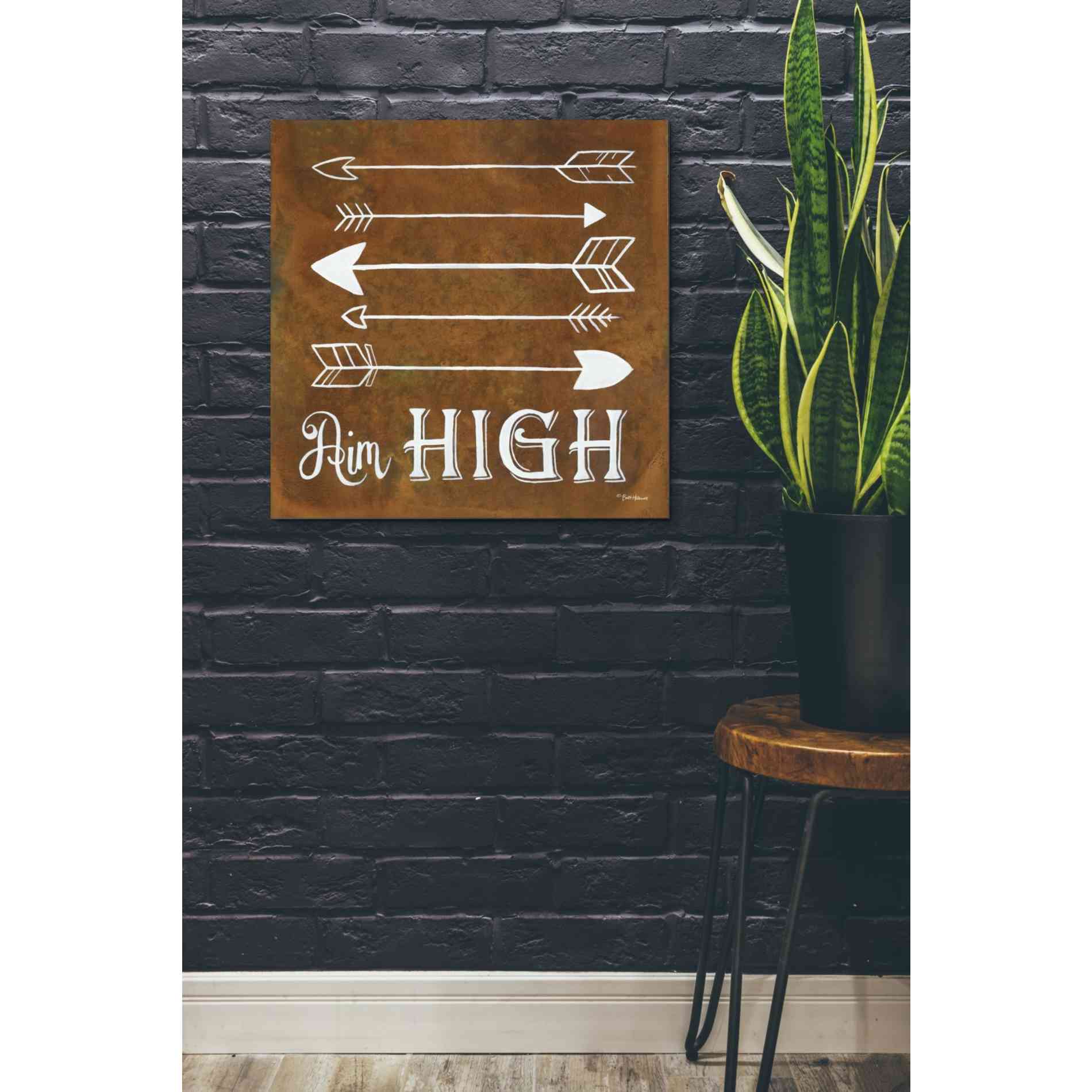 'Aim High' by Britt Hallowell, Canvas Wall Art,26 x 26