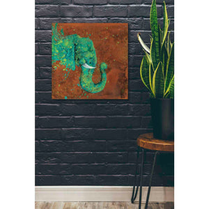 'Splashing Forth' by Britt Hallowell, Canvas Wall Art,26 x 26