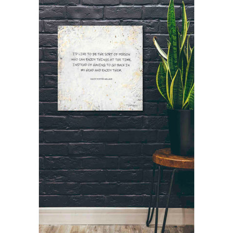 Image of 'I'd Like to Be' by Britt Hallowell, Canvas Wall Art,26 x 26