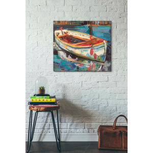 "Solo Boat" by Jeanette Vertentes, Giclee Canvas Wall Art