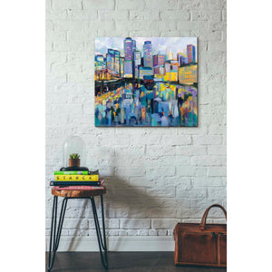 "Boston Harbor" by Jeanette Vertentes, Giclee Canvas Wall Art