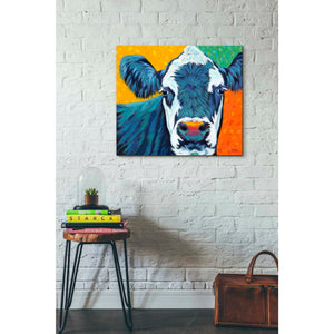 'Colorful Country Cows I' by Carolee Vitaletti, Giclee Canvas Wall Art
