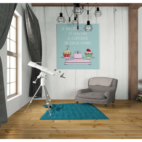 Image of 'A Balanced Diet,' by Fab Funky, Giclee Canvas Wall Art