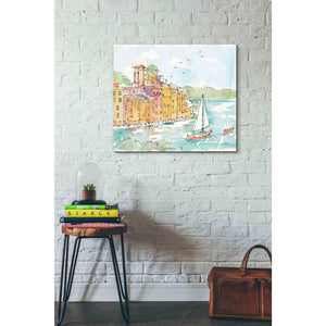 'Portofino II Crop' by Anne Tavoletti, Giclee Canvas Wall Art