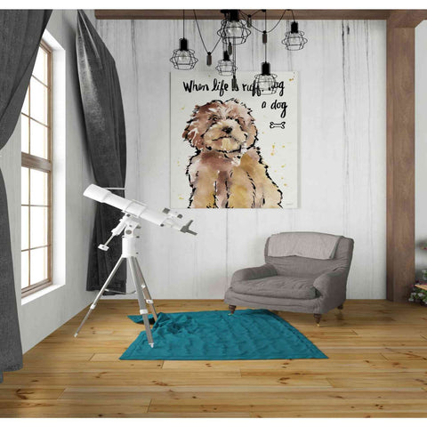 Image of 'Strike a Paws XIII' by Anne Tavoletti, Canvas Wall Art,26 x 30