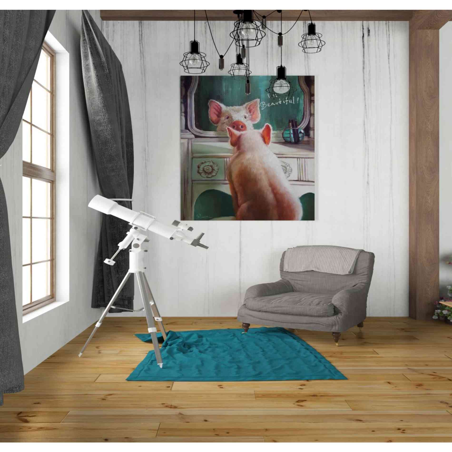 'Affirmation' by Lucia Heffernan, Canvas Wall Art,26 x 30