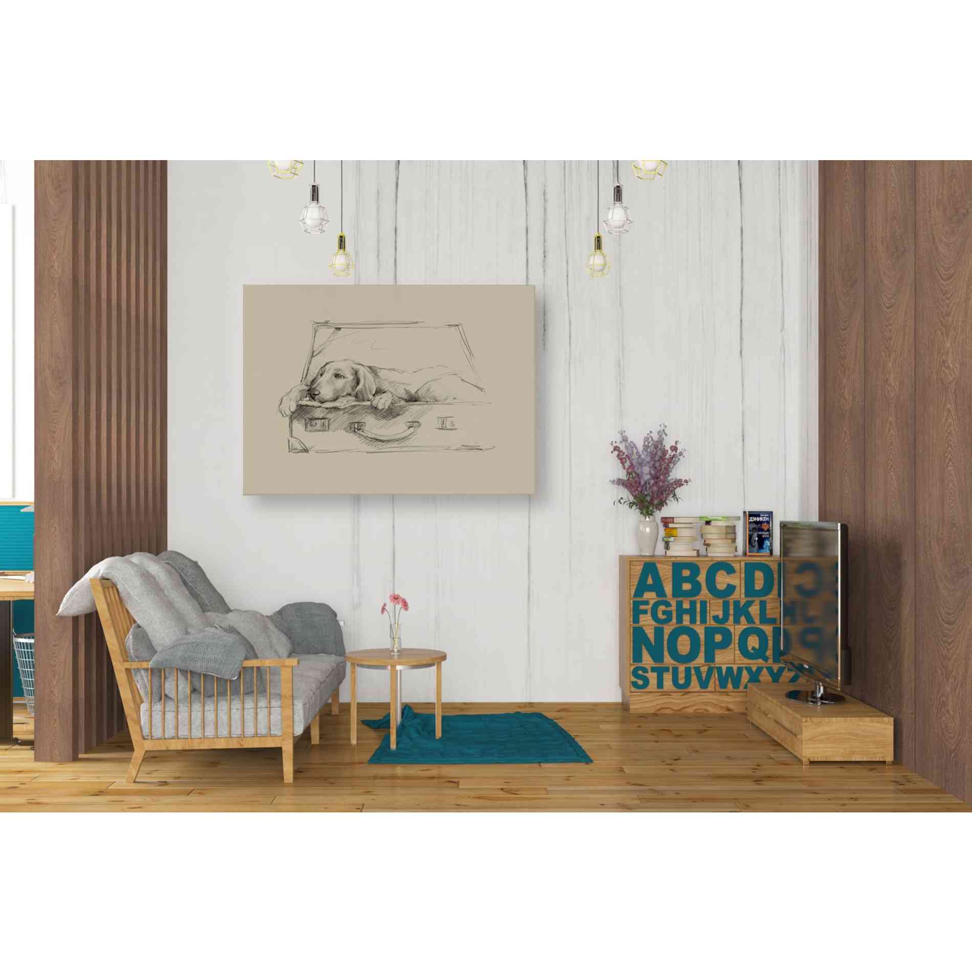 'Stowaway III' by Ethan Harper Canvas Wall Art,34 x 26