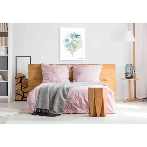 'Watercolor Greenery Series II' by Bluebird Barn, Canvas Wall Art,26 x 34