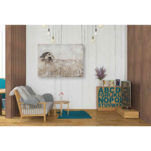 Image of 'Cotton Farms' by Britt Hallowell, Canvas Wall Art,34 x 26