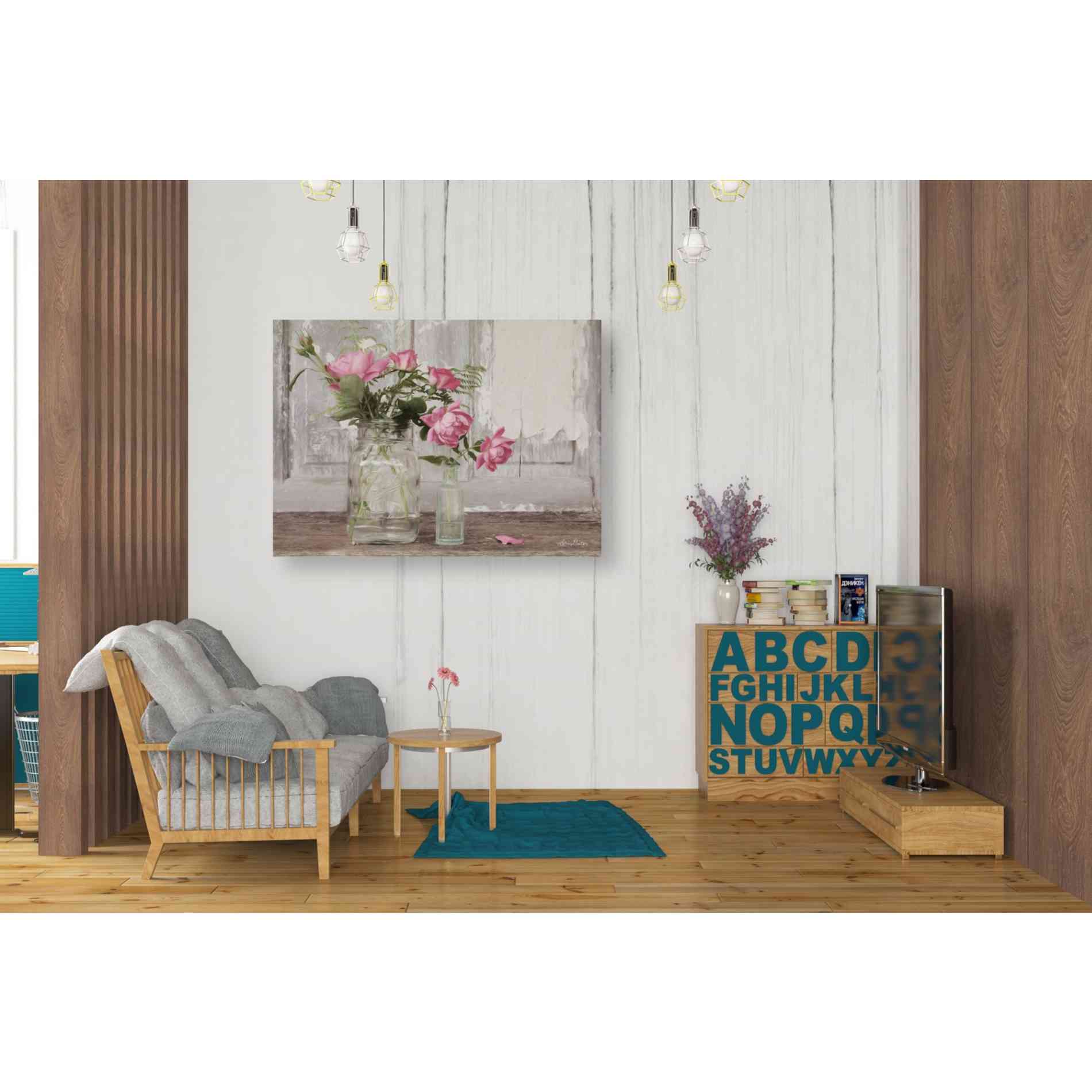 'Eternal Beauty' by Lori Deiter, Canvas Wall Art,34 x 26