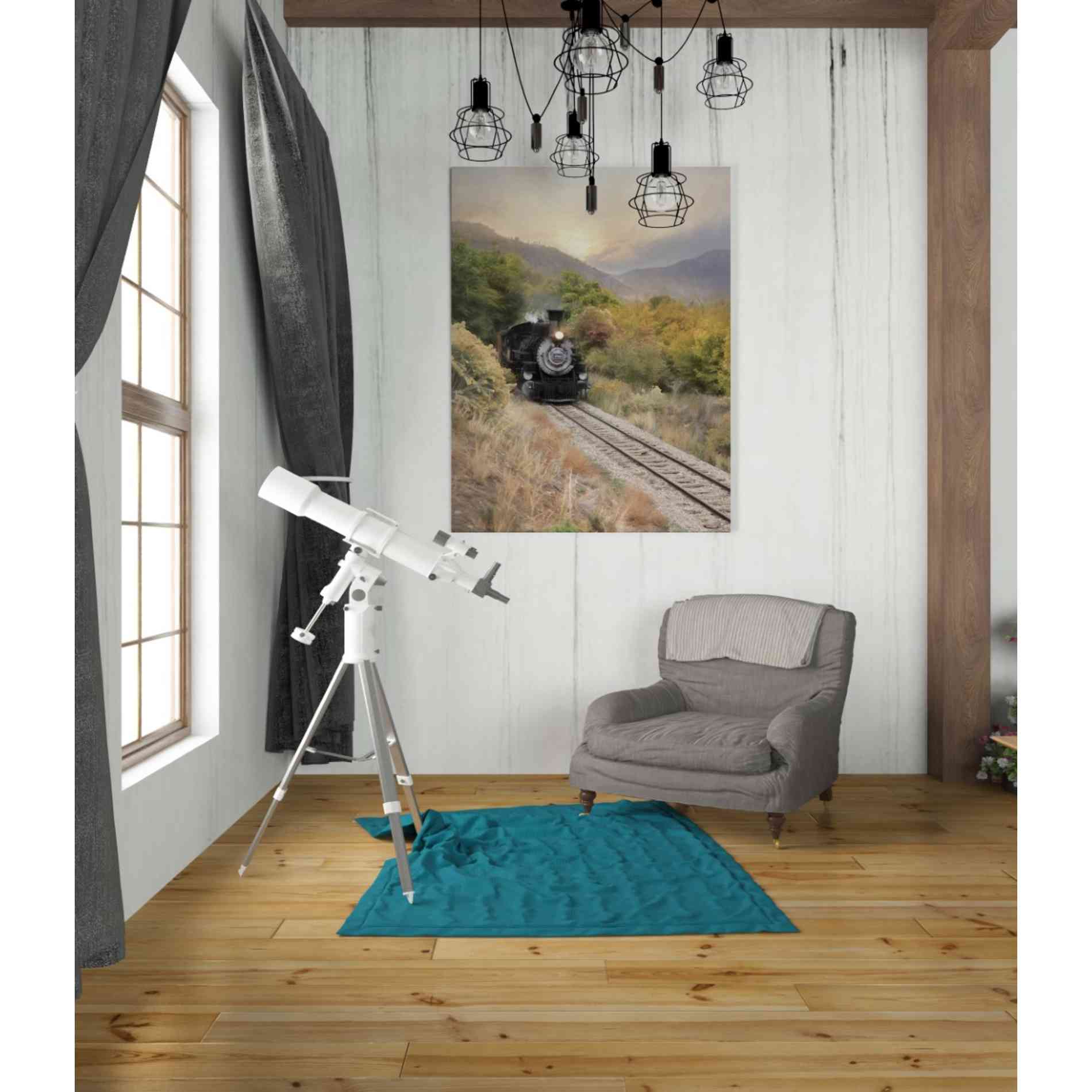 'Durango Train at Sunset' by Lori Deiter, Canvas Wall Art,26 x 34
