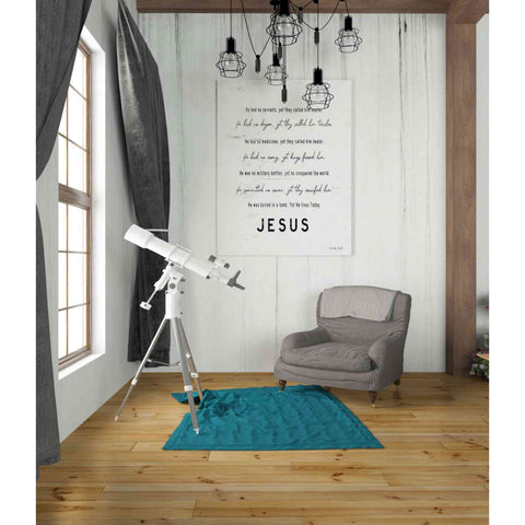 Image of 'Jesus' by Cindy Jacobs, Canvas Wall Art,26 x 34