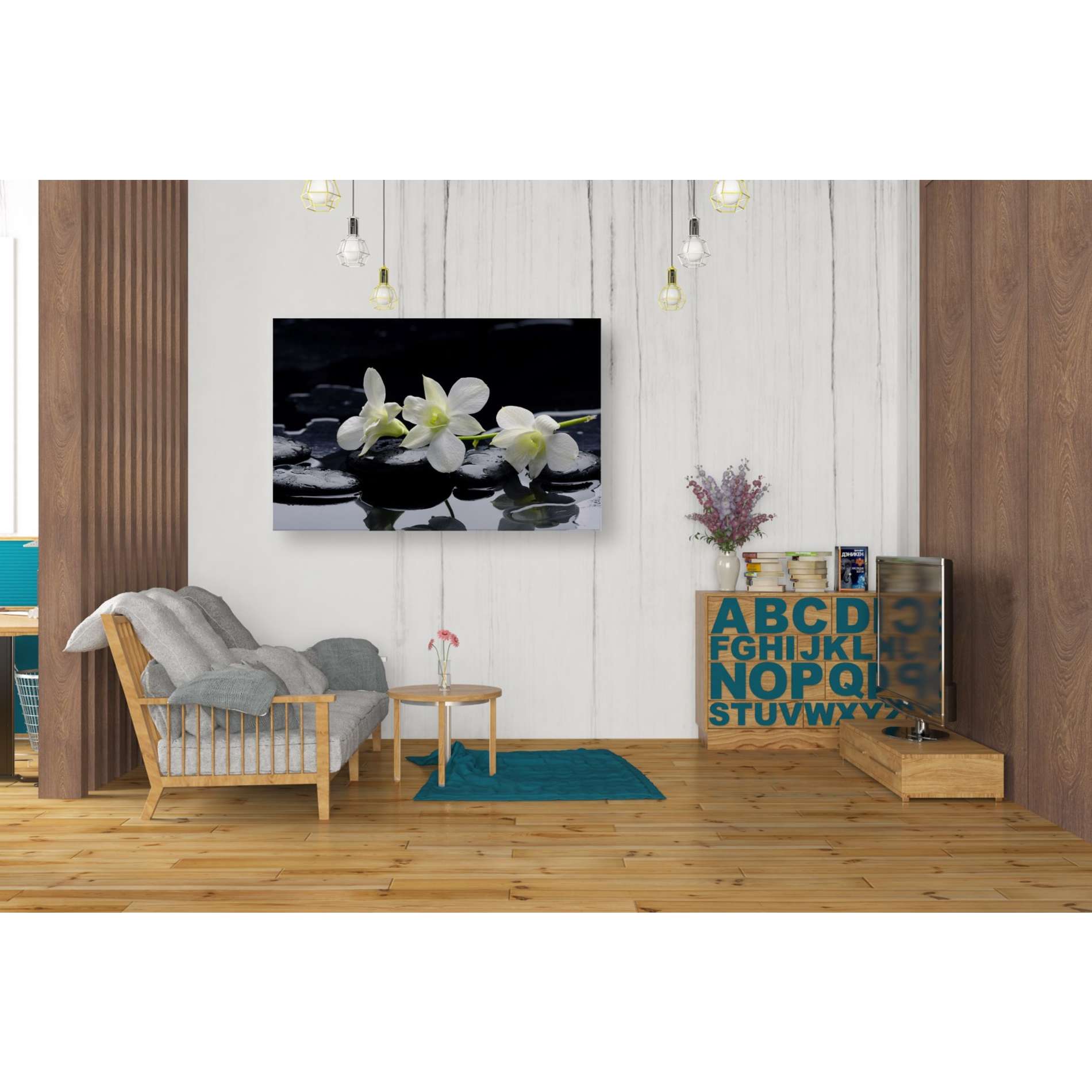 'The Light of Three' Giclee Canvas Wall Art