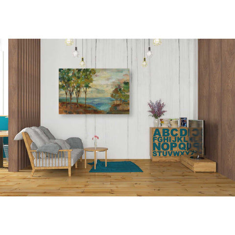 Image of "View of the Lake" by Silvia Vassileva, Canvas Wall Art,40 x 26