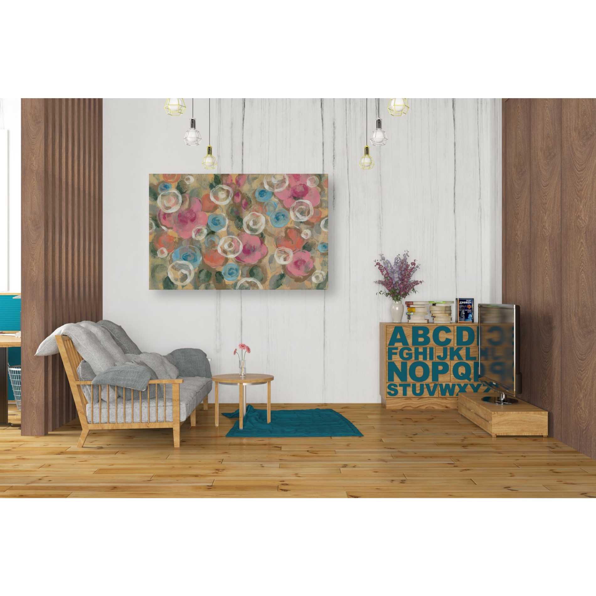 "Parisian Floral I" by Silvia Vassileva, Canvas Wall Art,40 x 26