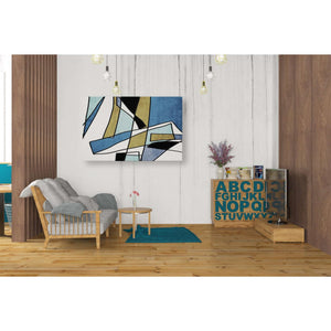 'Abstract Line Art 29' by Irena Orlov, Canvas Wall Art,40 x 26