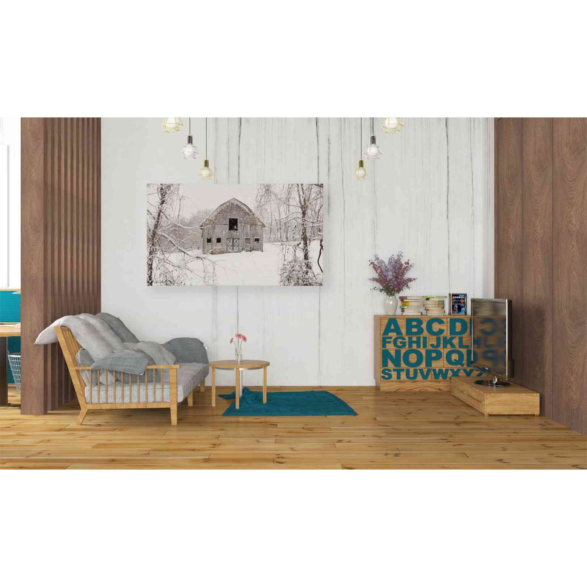 'The New Tenant' by Lori Deiter, Canvas Wall Art,40 x 26