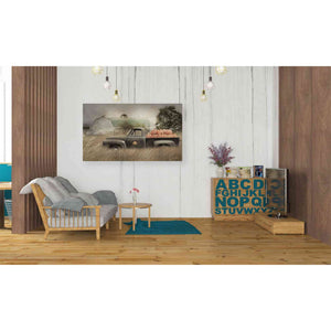 'Happy Harvest Truck' by Lori Deiter, Canvas Wall Art,40 x 26