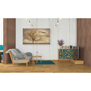 'Golden Tree' by Lori Deiter, Canvas Wall Art,40 x 26