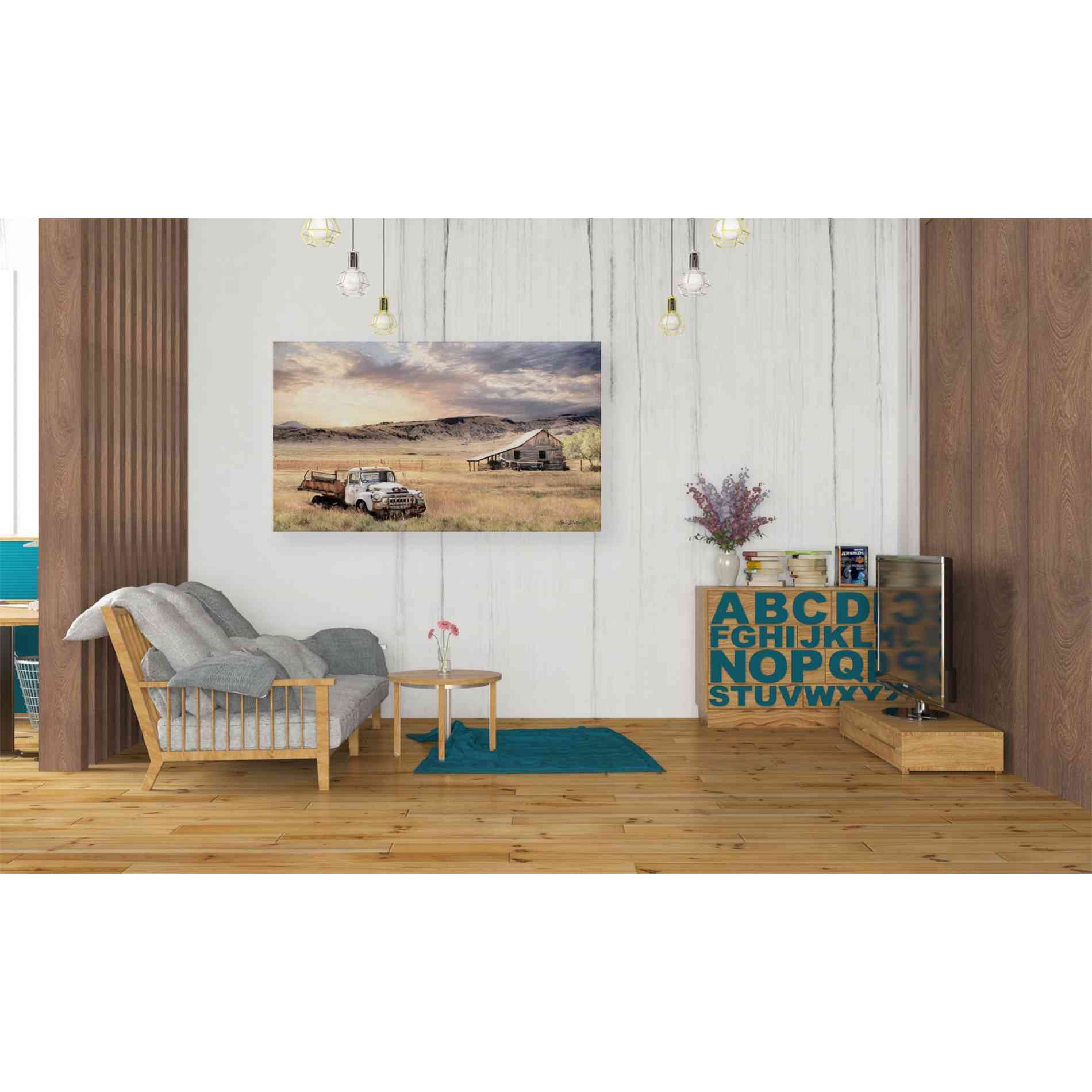 'Route 160' by Lori Deiter, Canvas Wall Art,40 x 26