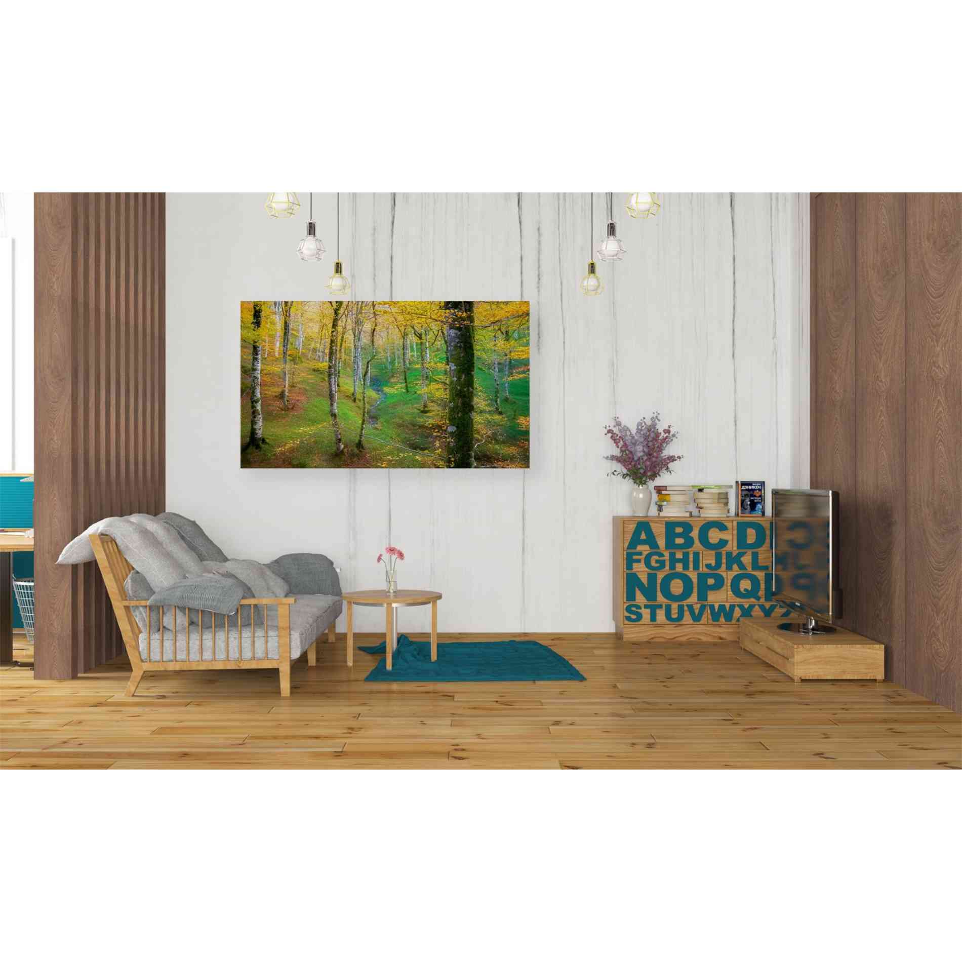 'Dream of Birches' by Lars van de Goor, Giclee Canvas Wall Art