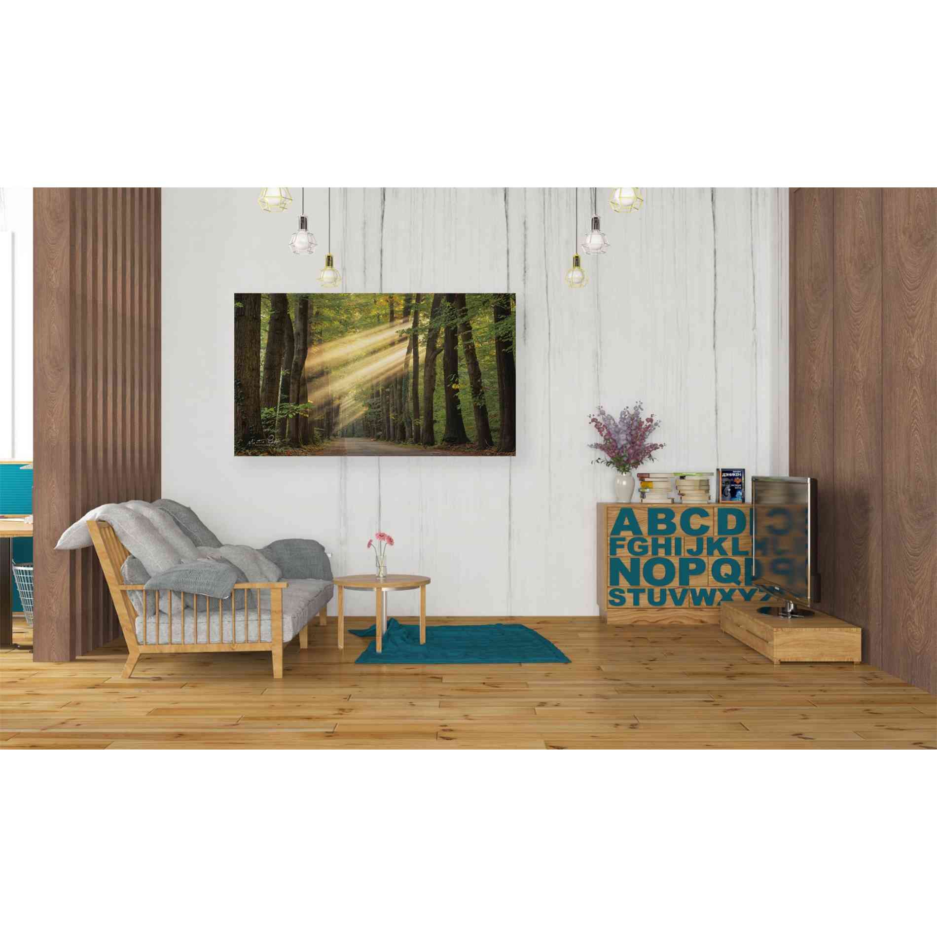 'Rayzor Light' by Martin Podt, Canvas Wall Art,40 x 26