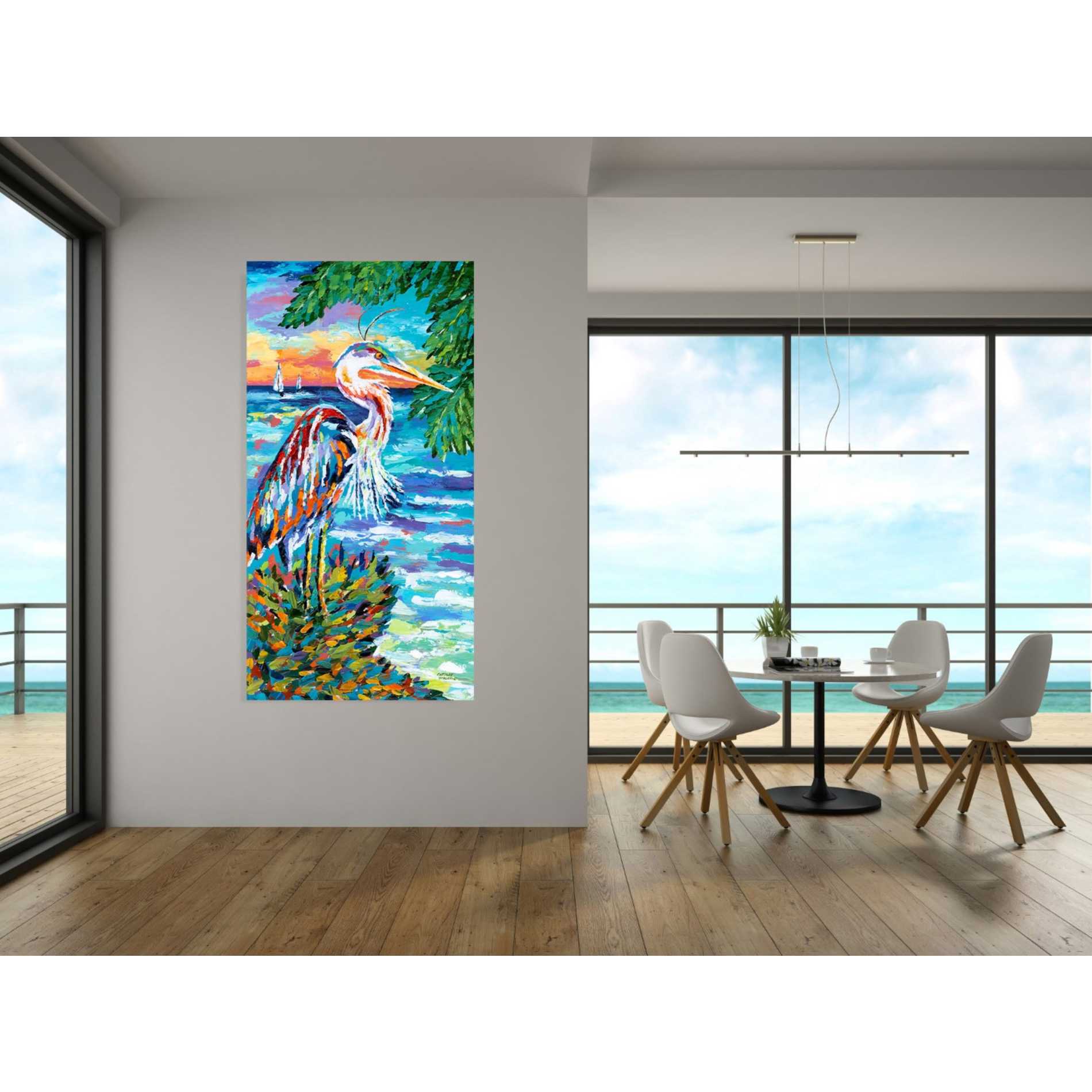 'Beach Comber I' by Carolee Vitaletti, Giclee Canvas Wall Art