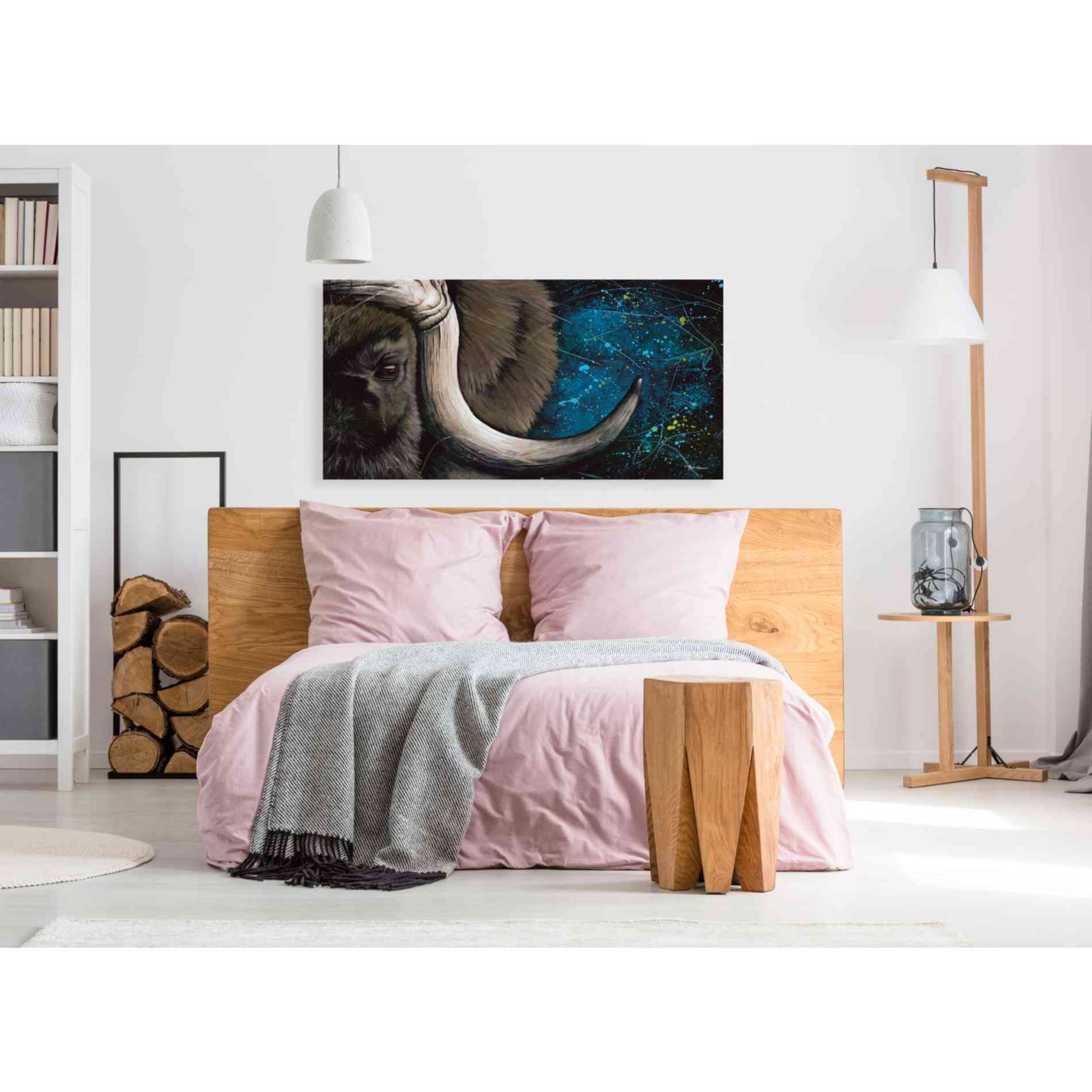 'The Guardian' by Britt Hallowell, Canvas Wall Art,60 x 30