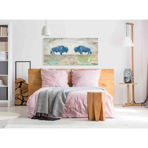 Image of 'Patchwork Quilt of Life' by Britt Hallowell, Canvas Wall Art,60 x 30