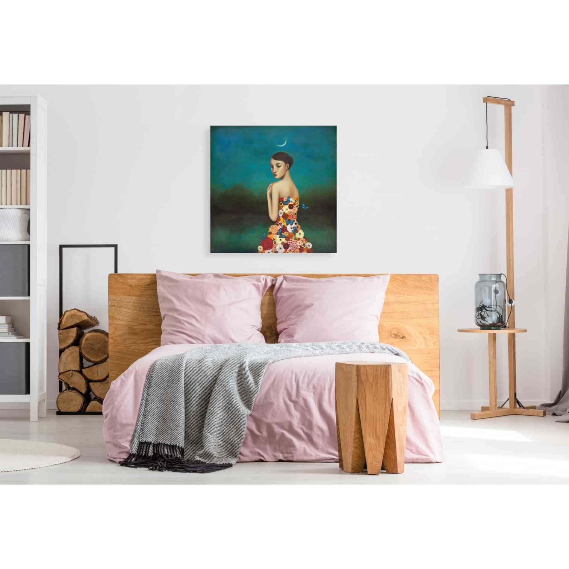 'Reflective Nature' by Duy Huynh, Giclee Canvas Wall Art