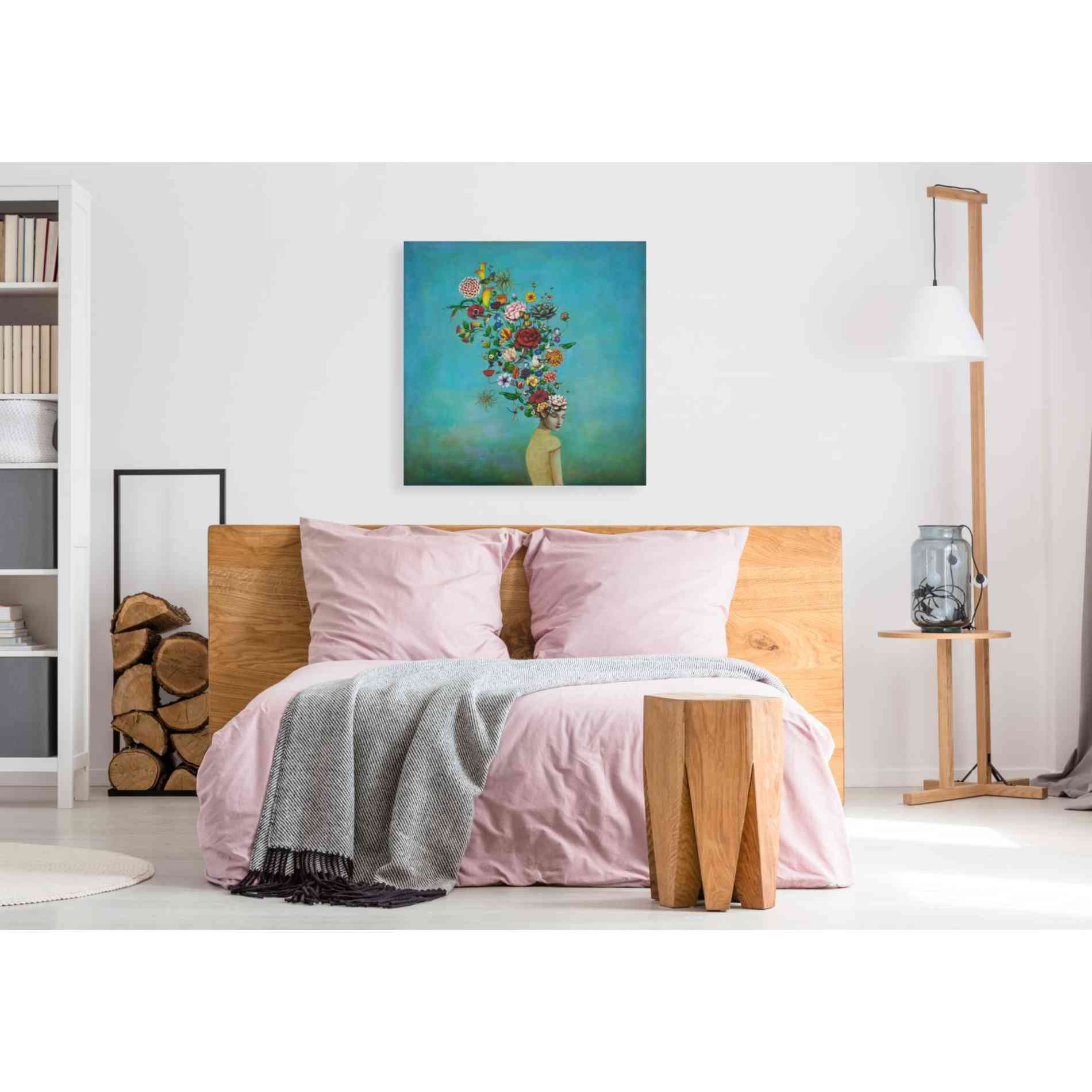 'A Mindful Garden' by Duy Huynh, Giclee Canvas Wall Art