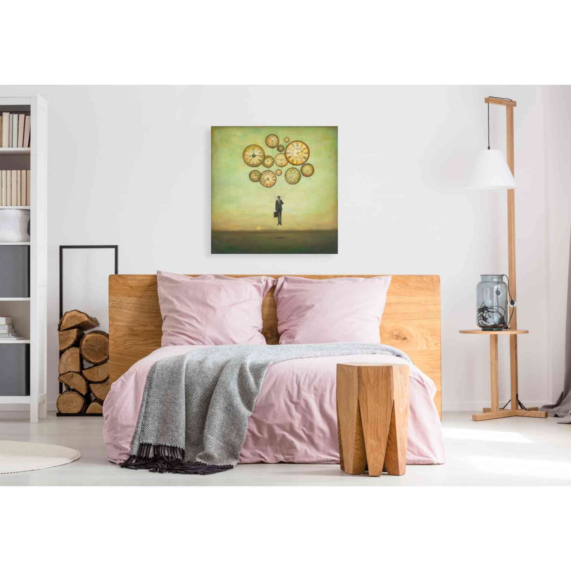 'Waiting for Time to Fly' by Duy Huynh, Giclee Canvas Wall Art