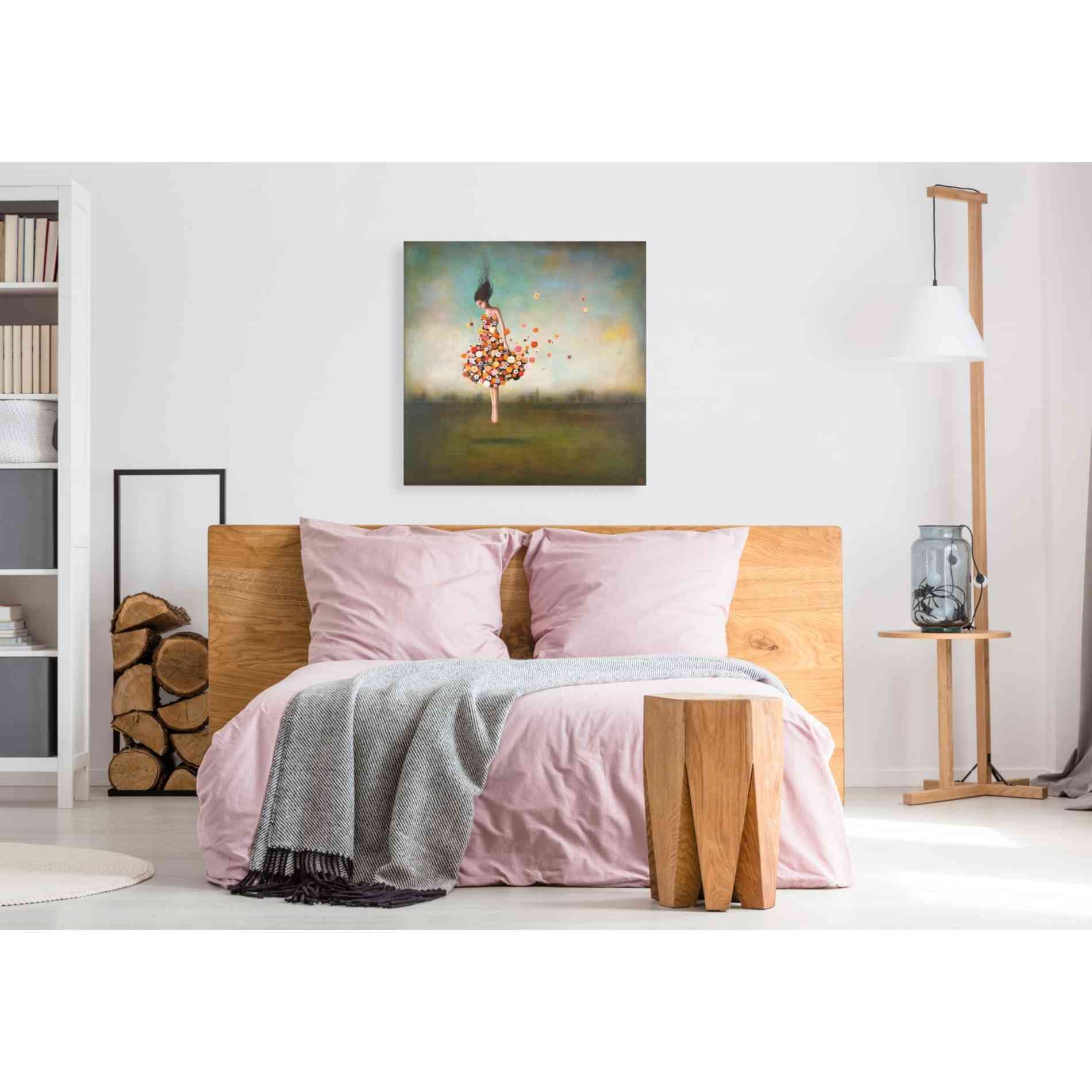 'Boundlessness in Bloom' by Duy Huynh, Giclee Canvas Wall Art