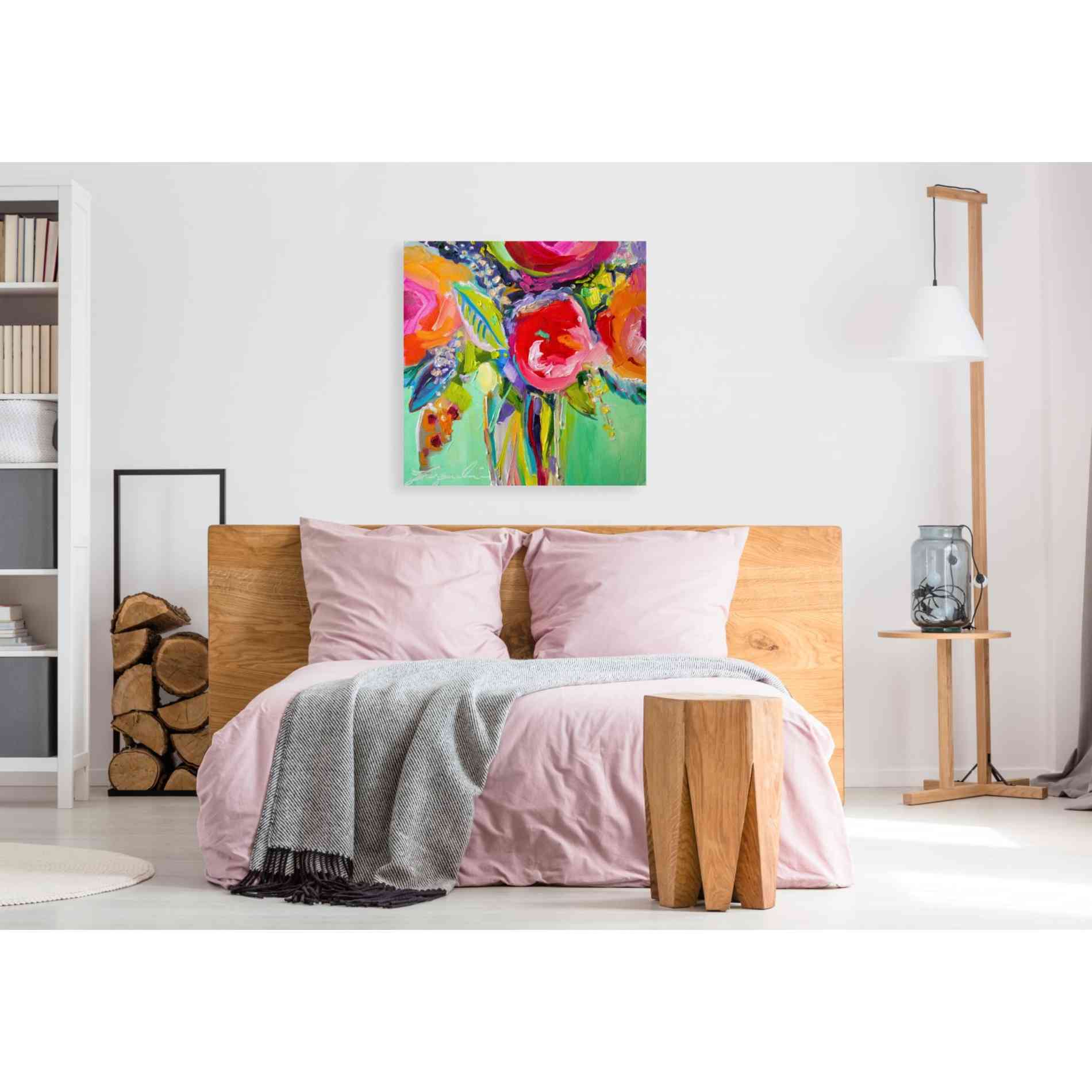 'Ode to Summer 1' by Jacqueline Brewer, Giclee Canvas Wall Art