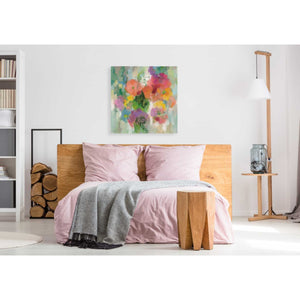 'Colorful Garden II' by Silvia Vassileva, Canvas Wall Art,37 x 37