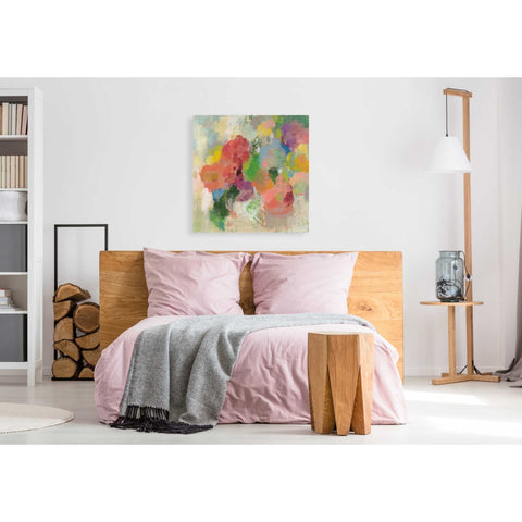 Image of 'Colorful Garden III' by Silvia Vassileva, Canvas Wall Art,37 x 37