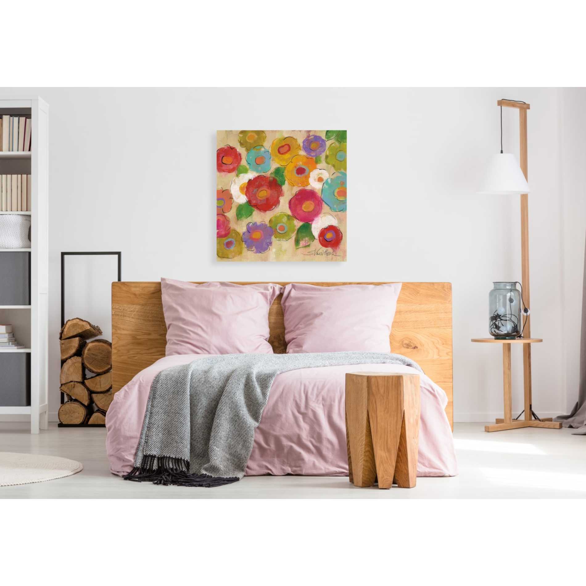 'Bohemian Bouquet III' by Silvia Vassileva, Canvas Wall Art,37 x 37
