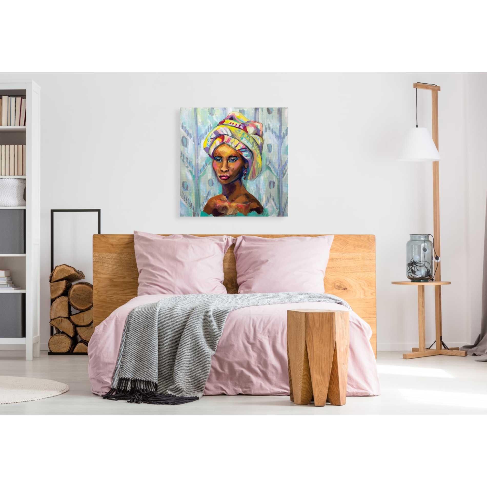 "Queen" by Jeanette Vertentes, Giclee Canvas Wall Art