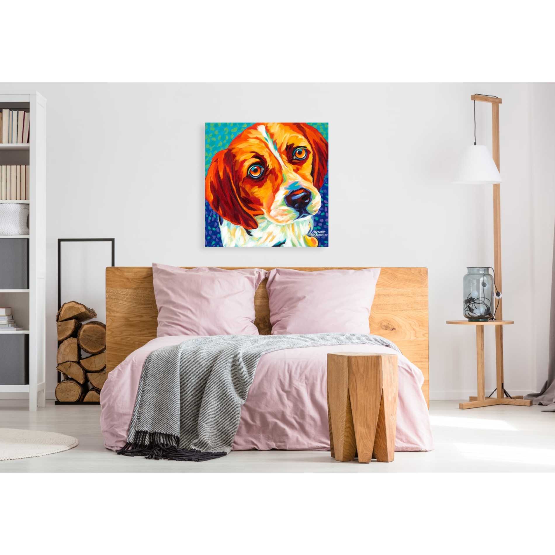 'Dogs in Color II' by Carolee Vitaletti, Giclee Canvas Wall Art