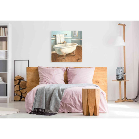 Image of 'Porcelain Bath IV' by Ethan Harper, Canvas Wall Art,37 x 37