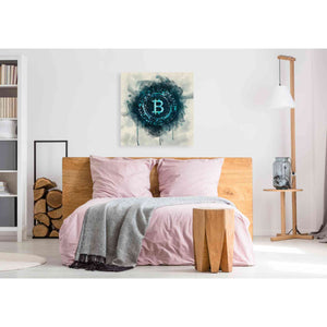 'Bitcoin Era' by Surma and Guillen, Canvas Wall Art,37 x 37
