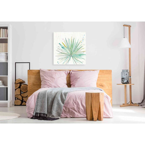 Image of 'Palm Passion V' by Anne Tavoletti, Canvas Wall Art,37 x 37
