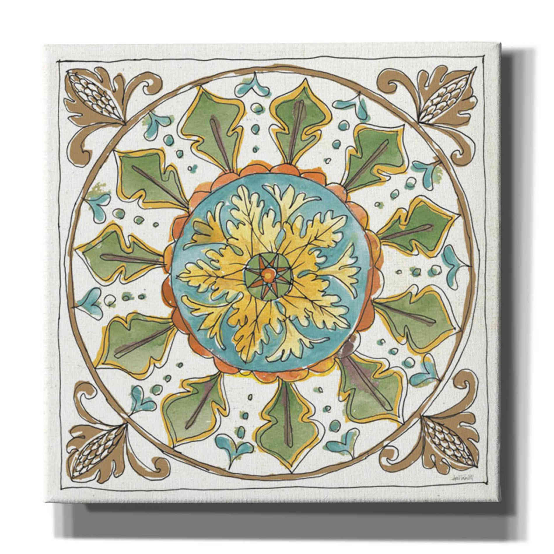 'Tuscan Elegance VII' by Anne Tavoletti, Canvas Wall Art,37 x 37