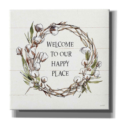 Image of 'Country Life VII Welcome' by Anne Tavoletti, Canvas Wall Art,37 x 37