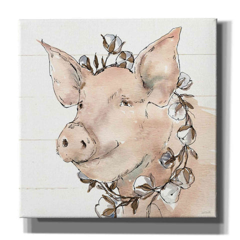 Image of 'Country Life V' by Anne Tavoletti, Canvas Wall Art,37 x 37
