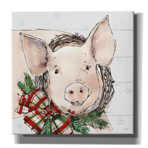 Image of 'Holiday on the Farm VII' by Anne Tavoletti, Canvas Wall Art,37 x 37