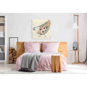 'Astrid the Hen' by Michele Norman, Canvas Wall Art,37 x 37