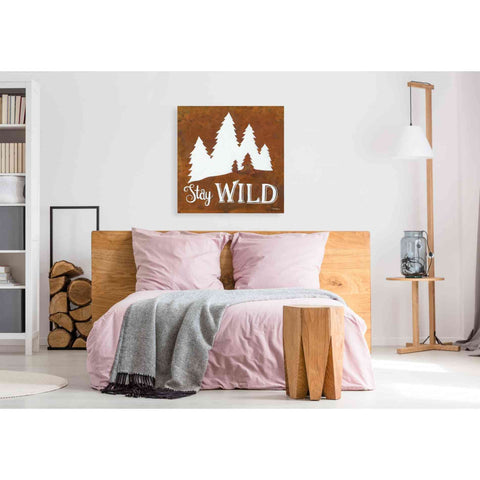 Image of 'Stay Wild' by Britt Hallowell, Canvas Wall Art,37 x 37